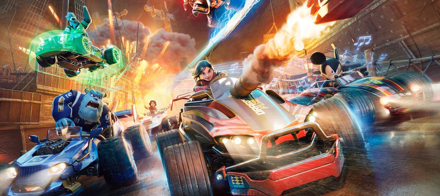 Косметика, сезоны и доступ к героям в новом трейлере Disney Speedstorm